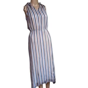 Derek 10 Lam Crosby Sleeveless Silk Dress Size 0